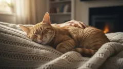 Proč vaše kočka takhle spí? Polohy při spánku, které mohou skrývat příznaky bolesti